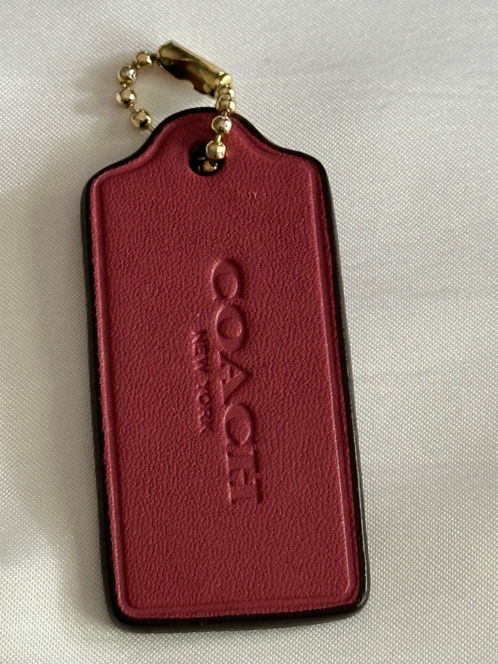 Coach Hangtag Bag charm